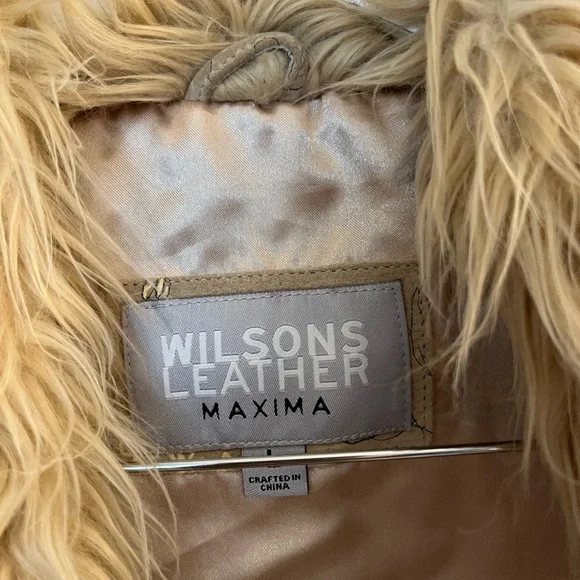 Deadstock Wilson's Leather Penny Lane Coat Size Large - Picture 3 of 7